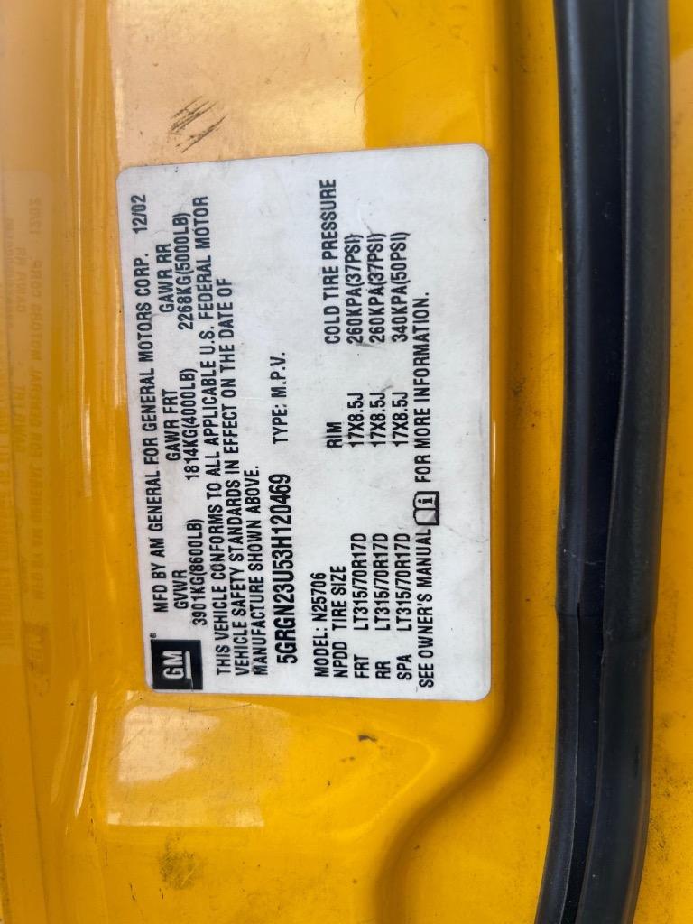 2003 Hummer H2 Base - Photo 7